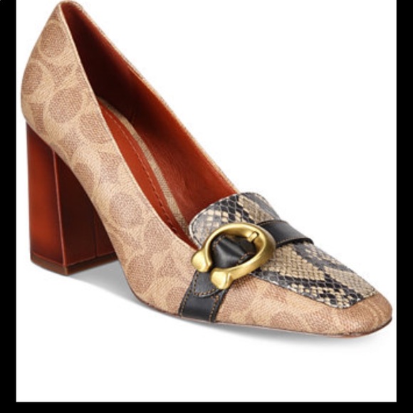 NIB Coach Jade Loafer Block Heel - Picture 1 of 16